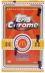 2022 Topps Chrome McDonald's All American Games Basketball Hobby Box